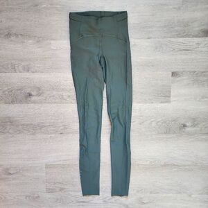 Lululemon Women's Align Speed Green Athletic Activewear Leggings Size 2